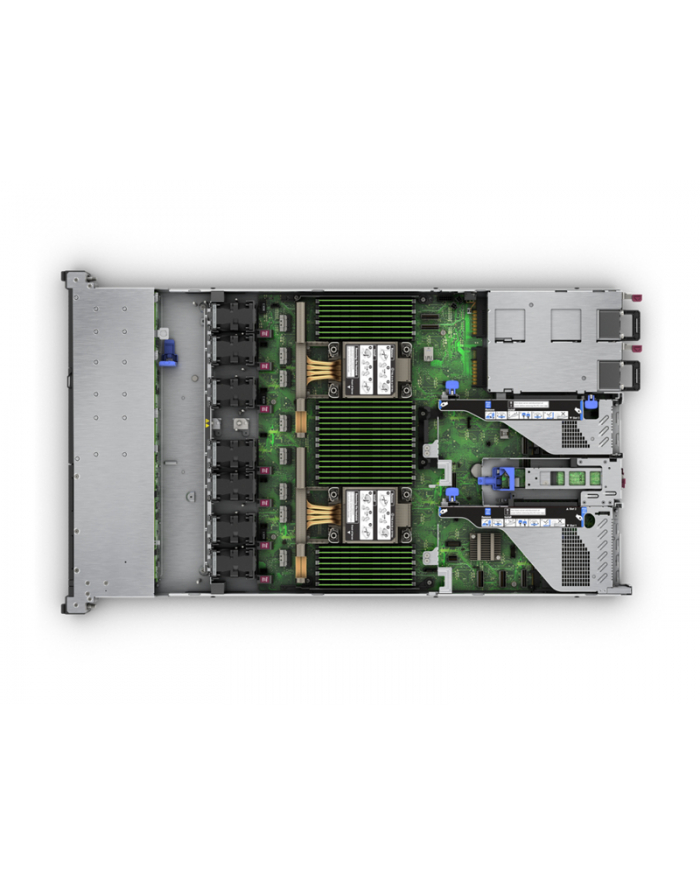 hewlett packard enterprise HPE ProLiant DL360 Gen11 Intel Xeon Silver 4410Y 2.0GHz 12-core 1P 32GB-R MR408i-o NC 8SFF 800W PS Server główny