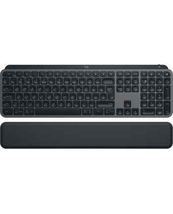 LOGITECH MX Keys S - GRAPHITE - (US) INTL - BT - N/A - INTNL-973 - PLUS PALMREST