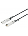 INTELLINET SFP+ 10G Passive DAC Twinax Cable SFP+ to SFP+ 1 m 3 ft. MSA-compliant Direct Attach Copper AWG 30 Black - nr 4