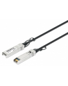 INTELLINET SFP+ 10G Passive DAC Twinax Cable SFP+ to SFP+ 1 m 3 ft. HPE-compatible Direct Attach Copper AWG 30 Black - nr 9