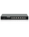 INTELLINET 8-Port 2.5G Ethernet PoE+ Switch 8x10/100/1000/2500 Mbps PSE PoE+ Ports 100W PoE Power Budget Unmanaged Wall-mount Option - nr 26