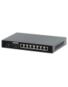 INTELLINET 8-Port 2.5G Ethernet PoE+ Switch 8x10/100/1000/2500 Mbps PSE PoE+ Ports 100W PoE Power Budget Unmanaged Wall-mount Option - nr 1