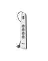 BELKIN LISTWA ZASILAJĄCA 4-PORTOWA + 2X USB-A 24A, 525J - nr 2