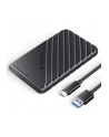 ORICO OBUDOWA DYSKU 2,5''; USB-C 31 6GBPS, CZARNA - nr 1