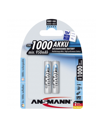 Akumulator NiMH 2xAAA 1000mAh