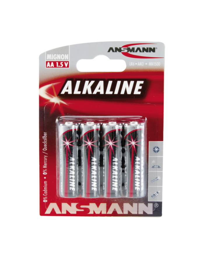 Baterie alkaliczne RED 4xAA główny