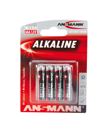 Bateria alkali RED 4xAAA