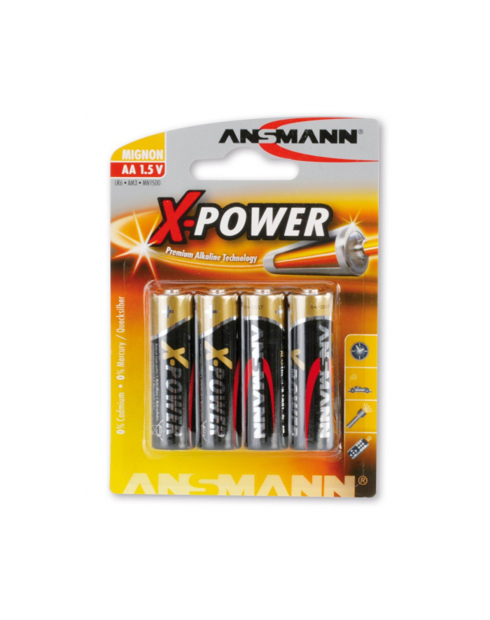 Bateria X-Power alkaliczna 4xAA główny