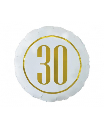 Balon foliowy Godan 30''; biały FG-OB30