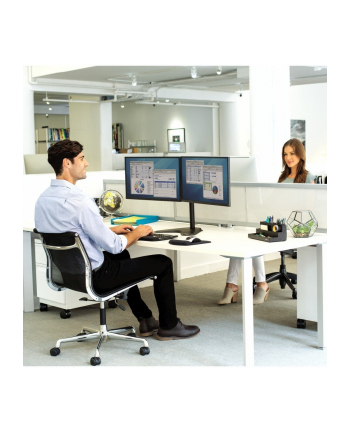 TECHLY Double Joint Monitor Arm for 2 Monitors 13-32inch with base nr 1