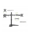 TECHLY Double Joint Monitor Arm for 2 Monitors 13-32inch with base - nr 15