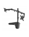 TECHLY Double Joint Monitor Arm for 2 Monitors 13-32inch with base - nr 1