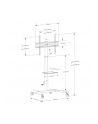 TECHLY Floor Trolley with Shelf for LCD / LED / Plasma TV 32-70inch - nr 12