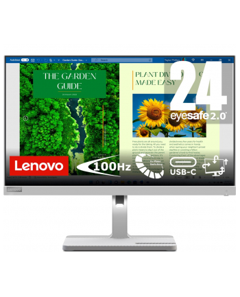 LENOVO L24m-40 23.8inch IPS FHD 100Hz 250cd/m2 4ms HDMI USB typ C Pivot Speakers