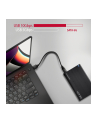 axagon EE25-GTR Obudowa zewnętrzna aluminiowa USB3.2 Gen 2 - SATA 6G 2.5' SSD/HDD - nr 33