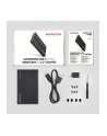axagon EE25-GTR Obudowa zewnętrzna aluminiowa USB3.2 Gen 2 - SATA 6G 2.5' SSD/HDD - nr 7