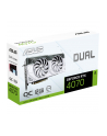 ASUS Dual GeForce RTX 4070 White OC Edition 12GB GDDR6X 1xHDMI 3xDP - nr 16