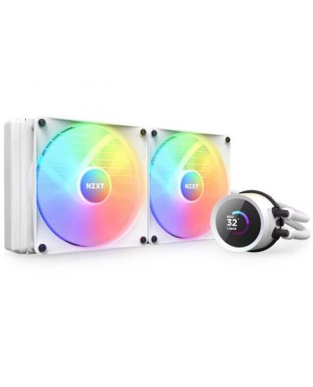 NZXT Chłodzenie wodne Kraken 280 RGB LCD Białe