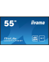 iiyama Monitor 55 cali LE5541UHS-B1 IPS,4K,18/7,LAN,USB,HDMI - nr 1