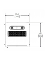 TECHLY Audio Video Rack Cabinet 19inch 15U 600x600 Black - nr 5