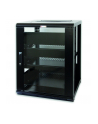 TECHLY Audio Video Rack Cabinet 19inch 15U 600x600 Black - nr 9