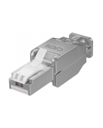 TECHLY Tool-free RJ45 network connector CAT 6 STP shielded