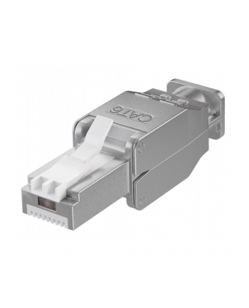TECHLY Tool-free RJ45 network connector CAT 6 STP shielded