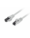 LANBERG patchcord kat.8.1 S/FTP LSZH CU 3m szary - nr 1