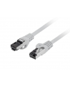 LANBERG patchcord kat.8.1 S/FTP LSZH CU 3m szary - nr 7