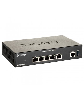 D-LINK Double-WAN Unified Services VPN Router 1 Gigabit WAN Port 3 Gigabit LAN Ports 1 Configurable Gigabit Port 950Mbps Firewall nr 2