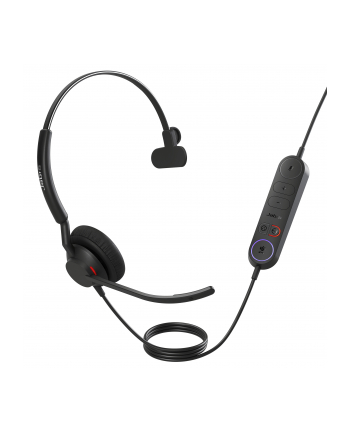 Jabra Engage 40 Inline Link Mono Usb A Ms Przewodowy Monofoniczny Zestaw Słuchawkowy Certyfikowany Dla Microsoft Teams nr 1