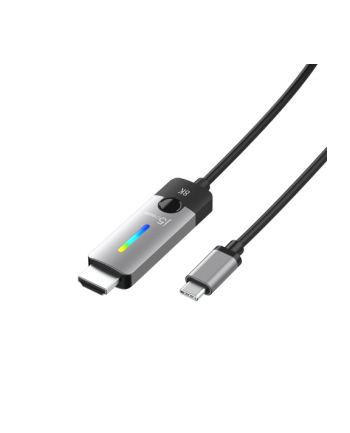Xxx_J5Create JCC157 1,79 m USB Type-C HDMI Czarny, Szary (JCC157N)