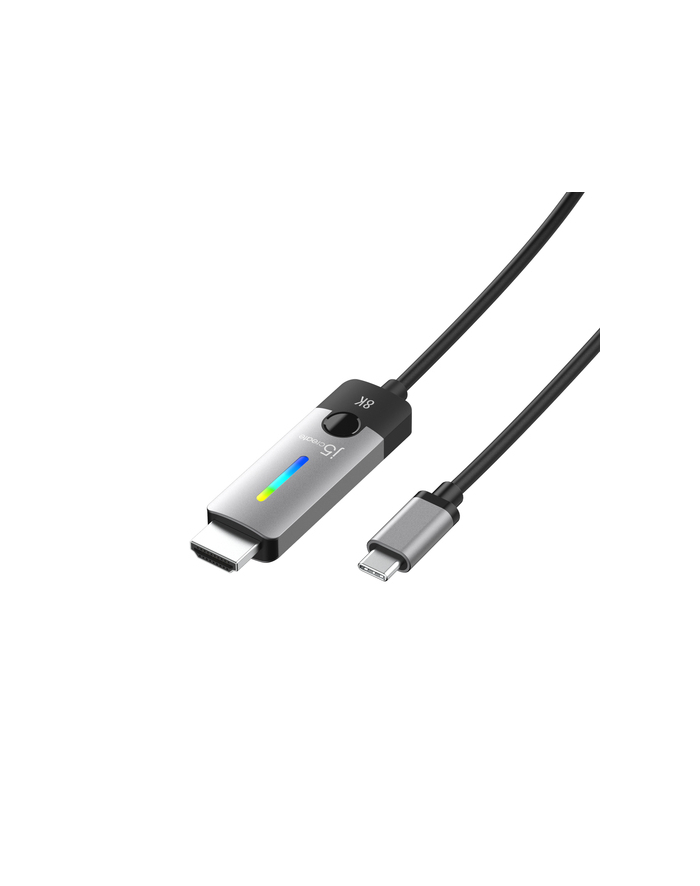 Xxx_J5Create JCC157 1,79 m USB Type-C HDMI Czarny, Szary (JCC157N) główny