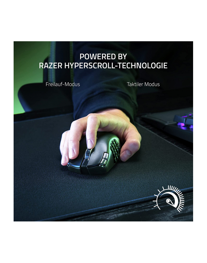 Razer Naga V2 HyperSpeed Czarny (RZ0103600100R3G1) główny