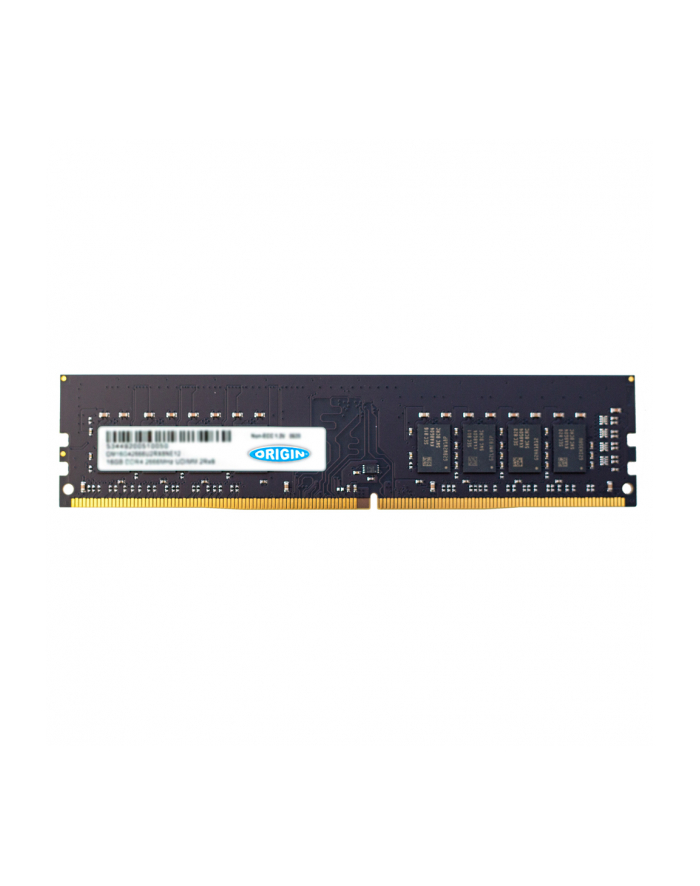 Origin Storage 16GB DDR4 3200MHz UDIMM 2Rx8 Non-ECC 1.2V moduł pamięci 1 x 16 GB główny