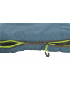 Outwell Campion Sleeping Bag 215x80cm 2 Way Open Auto Lock L Shape Ocean Blue - nr 6