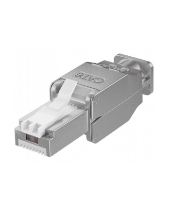 TECHLY Tool-free RJ45 network connector CAT 6 STP shielded