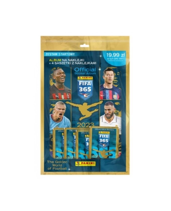FIFA 365 2023 Megazestaw startowy kolekcja naklejkowa 03450 PANINI