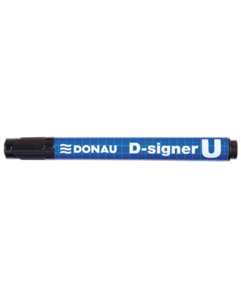 pbs connect Marker permanentny DONAU D-Signer U, okrągły, 2-4mm (linia), czarny