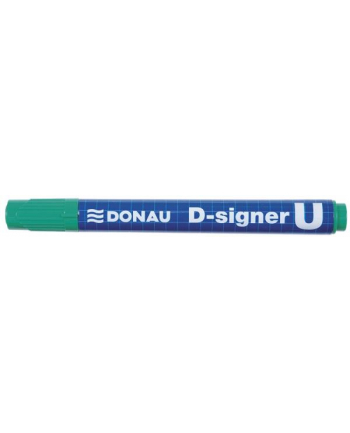 pbs connect Marker permanentny DONAU D-Signer U, okrągły, 2-4mm (linia), zielony