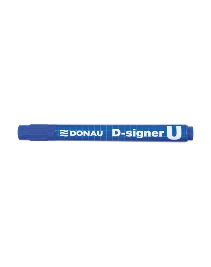 pbs connect Marker permanentny DONAU D-Signer U, okrągły, 2-4mm (linia), niebieski główny