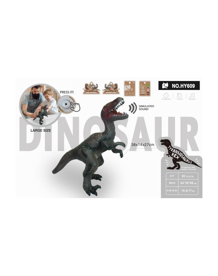 maksik Dinozaur z dźwiękiem HY609 główny
