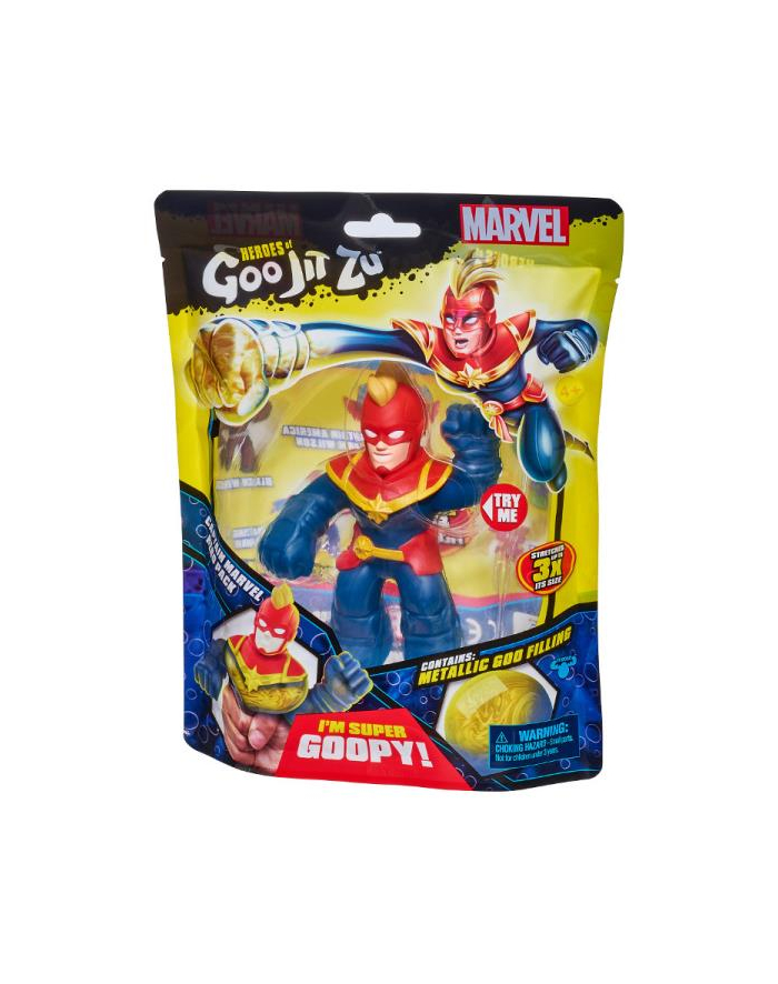 tm toys Goo Jit Zu Figurka Marvel Kapitan Marvel GOJ 41487 główny