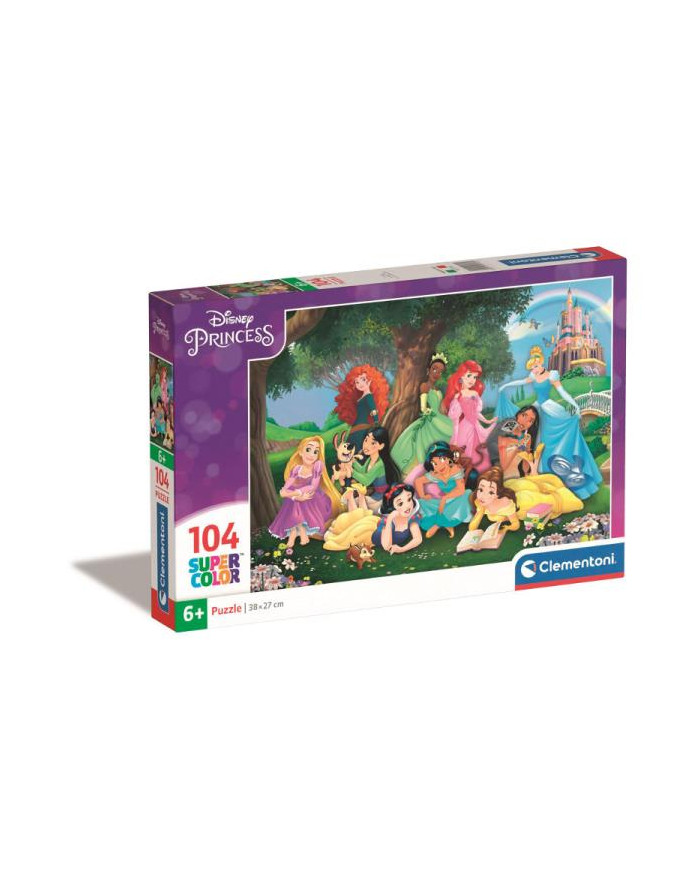 Clementoni Puzzle 104el Księżniczki Disney Princess 25743 główny