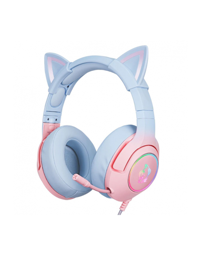 onikuma Słuchawki gamingowe K9 Różowo-niebieskie główny