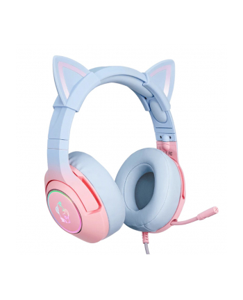 onikuma Słuchawki gamingowe K9 Różowo-niebieskie