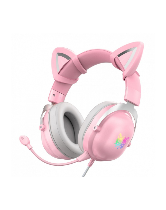 onikuma Słuchawki gamingowe X11 Różowe główny
