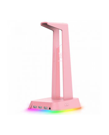 onikuma Stojak na słuchawki z podświetleniem RGB ST2 różowy