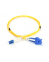 digitus Patchcord światłowodowy FO LC-SC SM 9/125 duplex LSOH 1m - nr 11