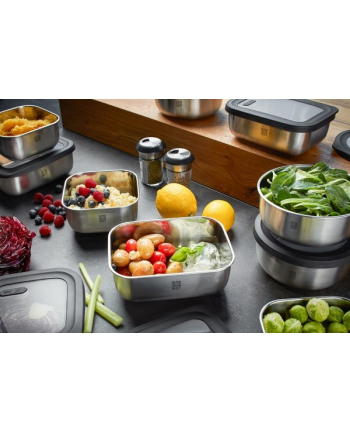 Pojemnik stalowy okrągły 500 ml GEFU PROVIDO G-12771